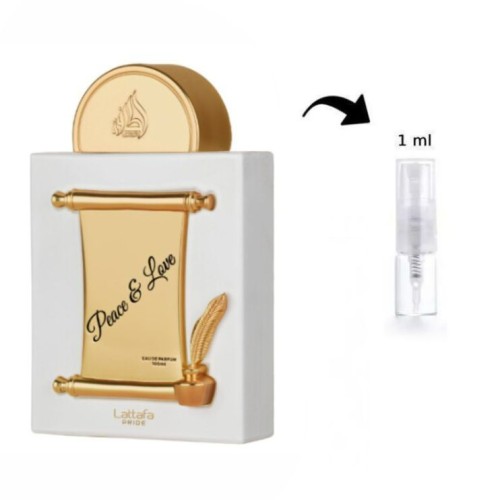 1ml Lattafa Peace e Love EDP