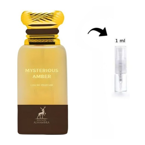1ml Maison Alhambra Mysterious Amber EDP