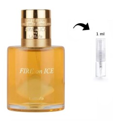 1ml Lattafa Fire On Ice EDP